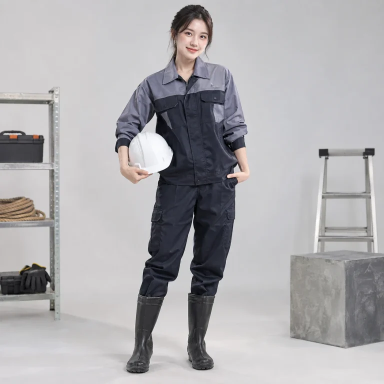 Ủng cao su bảo hộ nhựa tổng hợp chống nước màu đen lót vải êm chân