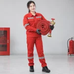 Thiết bị PCCC cao su chịu nhiệt màu đỏ van khóa an toàn