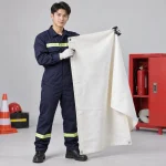 Thiết bị PCCC vải chống cháy màu trắng dùng cho tủ thiết bị