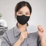 Khẩu trang bảo hộ vải không dệt màu đen phin lọc thay thế