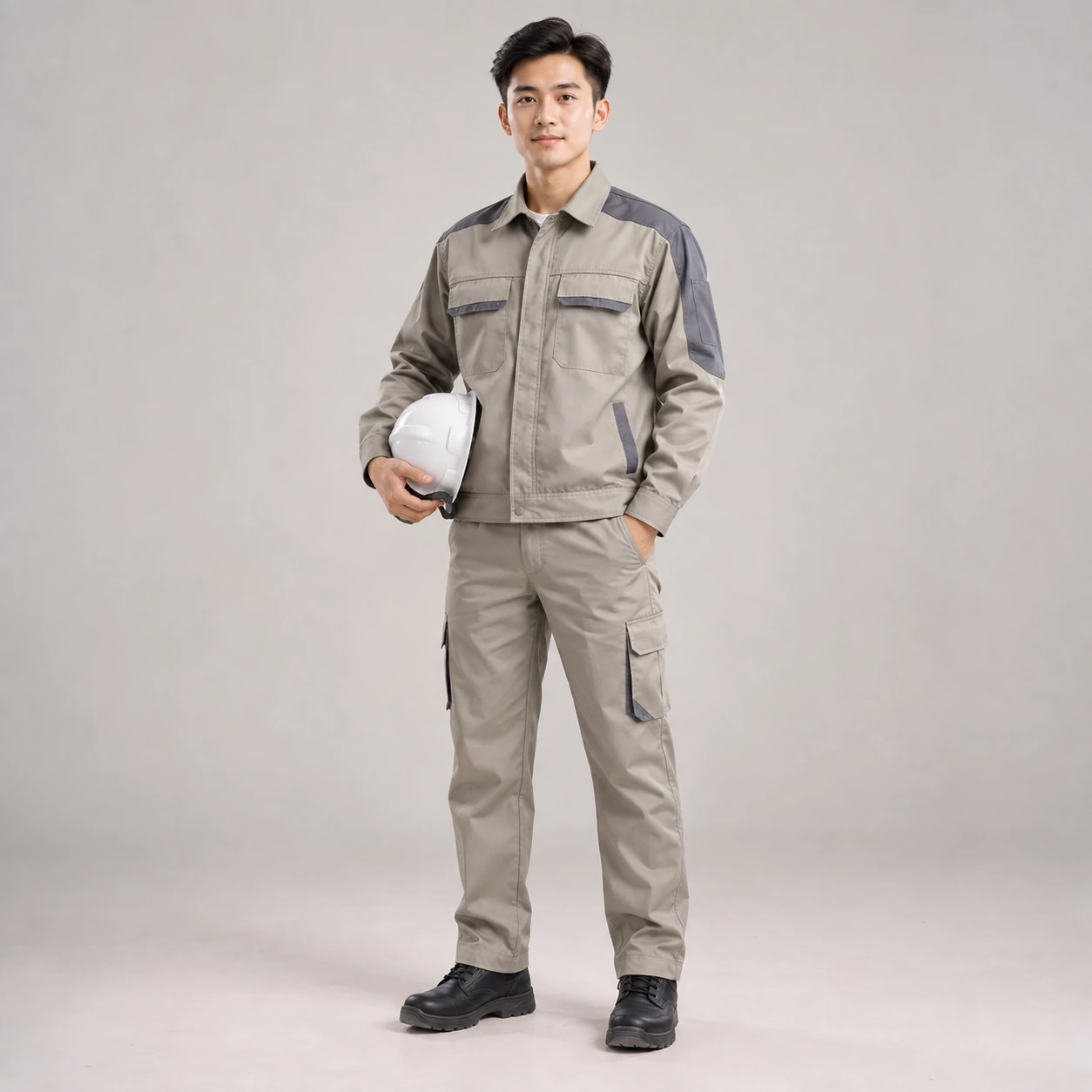 Bộ bảo hộ kaki thoáng khí