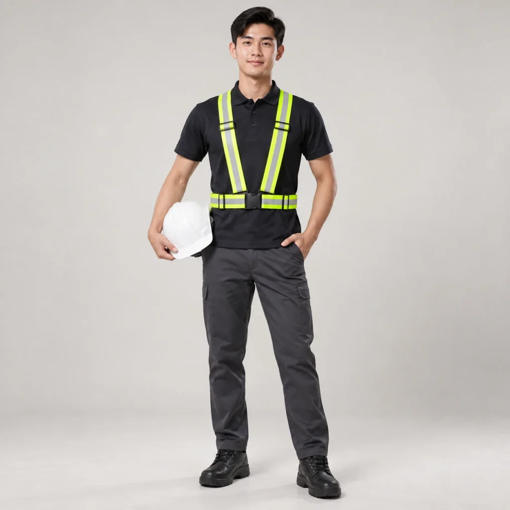 Áo phản quang dây co giãn
