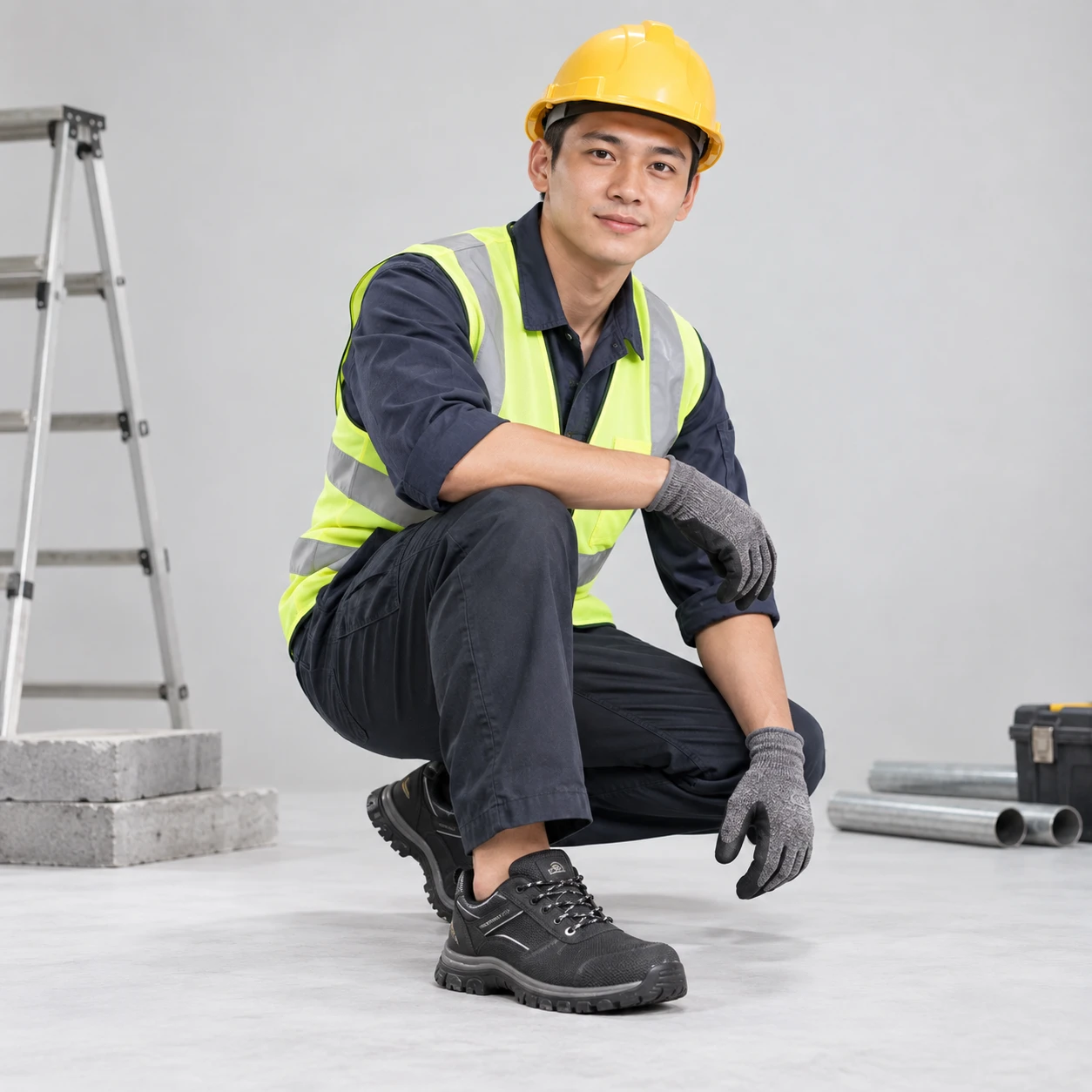 Giày bảo hộ cổ thấp chống trượt