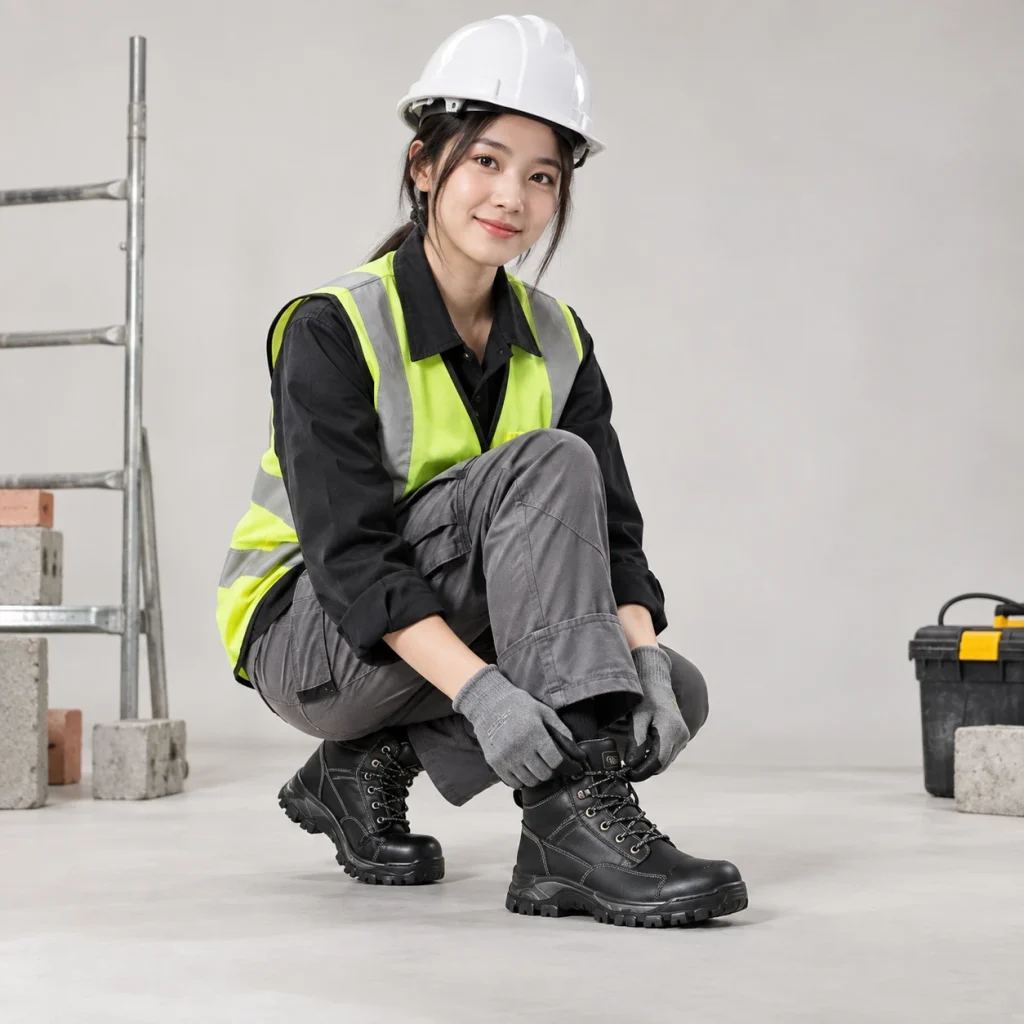 Giày bảo hộ cổ cao chống đinh