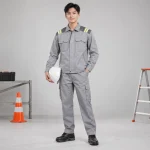Áo kỹ sư phối vai phản quang