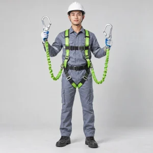 Dây chống sốc làm việc trên cao