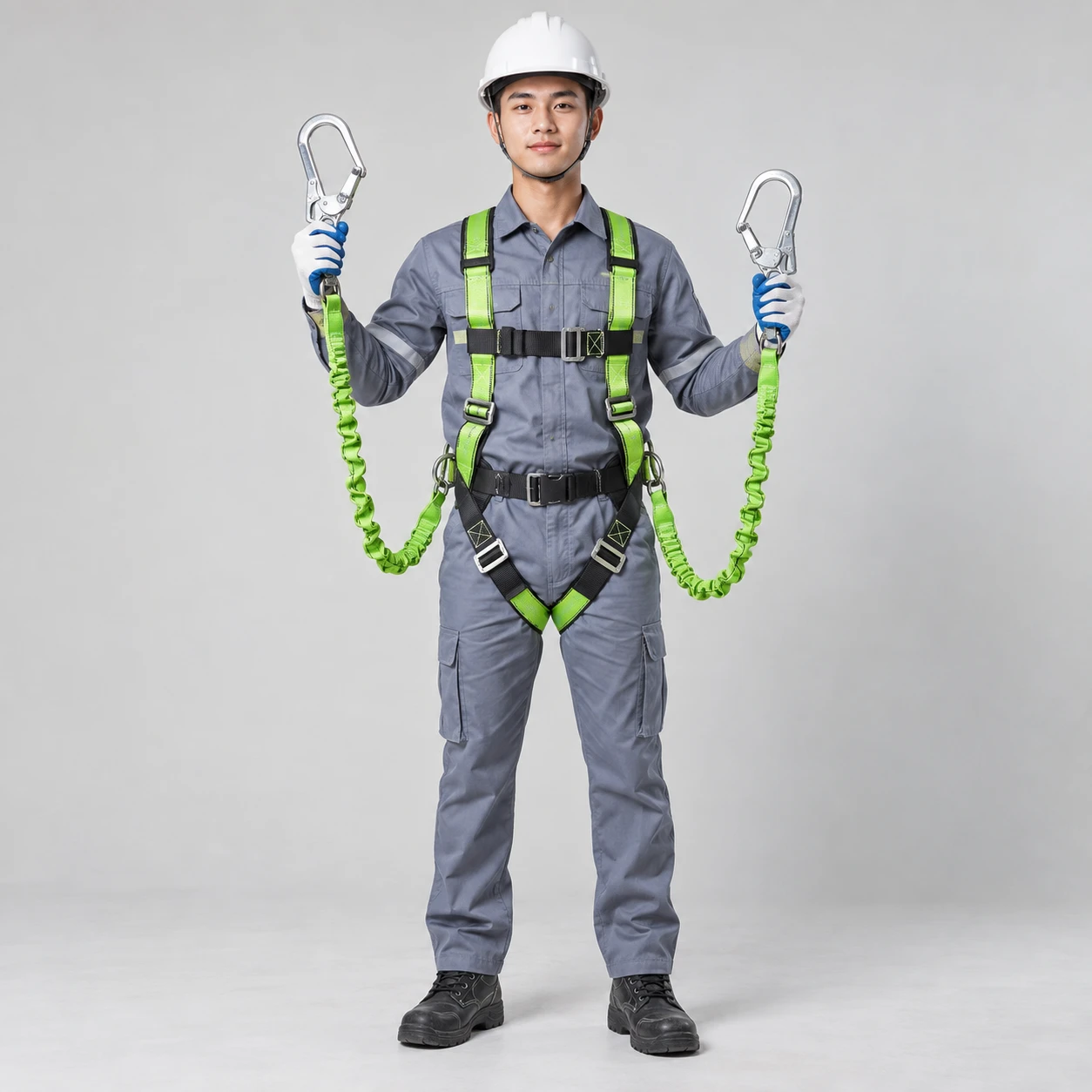 Dây chống sốc làm việc trên cao
