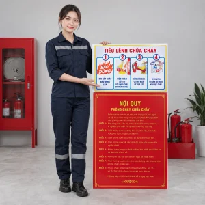 Bộ tiêu lệnh và nội quy PCCC