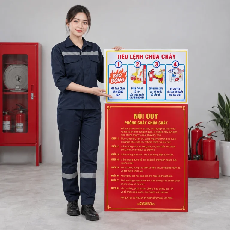 Bộ tiêu lệnh và nội quy PCCC